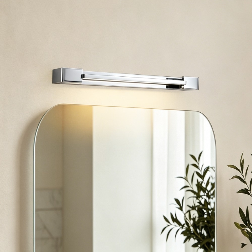 Brilagi - LED Oświetlenie lustra łazienkowego AQUA LINE LED/12W/230V 45 cm IP44 błyszczący chrom CRI 90