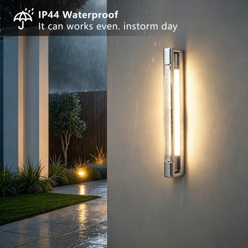 Brilagi - LED Oświetlenie lustra łazienkowego AQUA LINE LED/12W/230V 45 cm IP44 błyszczący chrom CRI 90