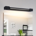 Brilagi - LED Oświetlenie lustra łazienkowego AQUA LINE LED/12W/230V 45 cm IP44 czarne CRI 90
