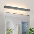 Brilagi - LED oświetlenie lustra łazienkowego AQUA LINE LED/18W/230V 60 cm IP44 antracyt