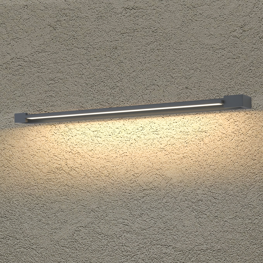 Brilagi - Oświetlenie LED do lustra łazienkowego AQUA LINE LED/36W/230V 120 cm IP44 antracyt CRI 90