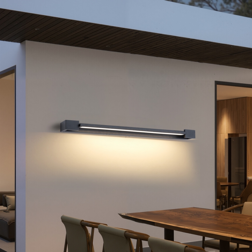 Brilagi - Oświetlenie LED do lustra łazienkowego AQUA LINE LED/36W/230V 120 cm IP44 antracyt CRI 90