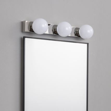 Brilagi - Oświetlenie LED do lustra łazienkowego HOLLYWOOD 3xLED/3W/230V 39 cm IP44 błyszczący chrom