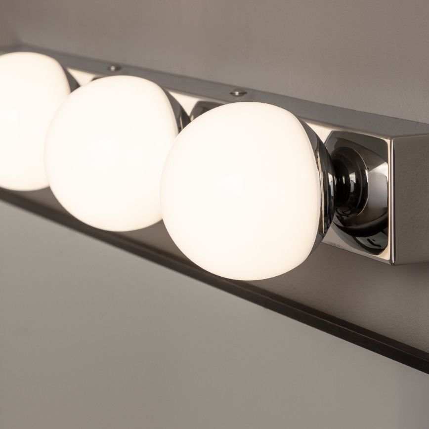 Brilagi - Oświetlenie LED do lustra łazienkowego HOLLYWOOD 3xLED/3W/230V 39 cm IP44 błyszczący chrom