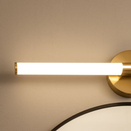 Brilagi - Oświetlenie LED do lustra łazienkowego LARA LED/10W/230V 60 cm IP44 złote