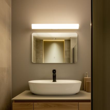 Brilagi - Oświetlenie do lustra łazienkowego TUBE LED/15W/230V 3000/4000/6500K IP44 błyszczący chrom