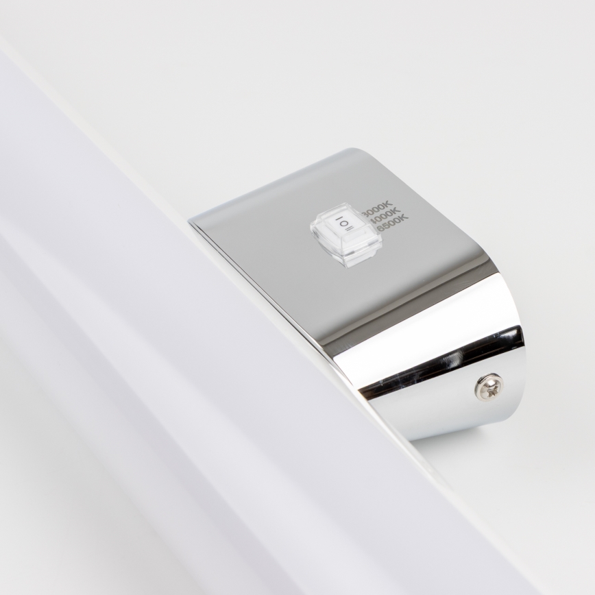 Brilagi - Oświetlenie do lustra łazienkowego TUBE LED/15W/230V 3000/4000/6500K IP44 błyszczący chrom