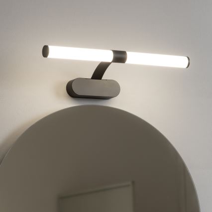 Brilagi - Oświetlenie łazienkowe do lustra 2 w 1 TUBEO LED/6W/230V 40 cm IP44 czarne