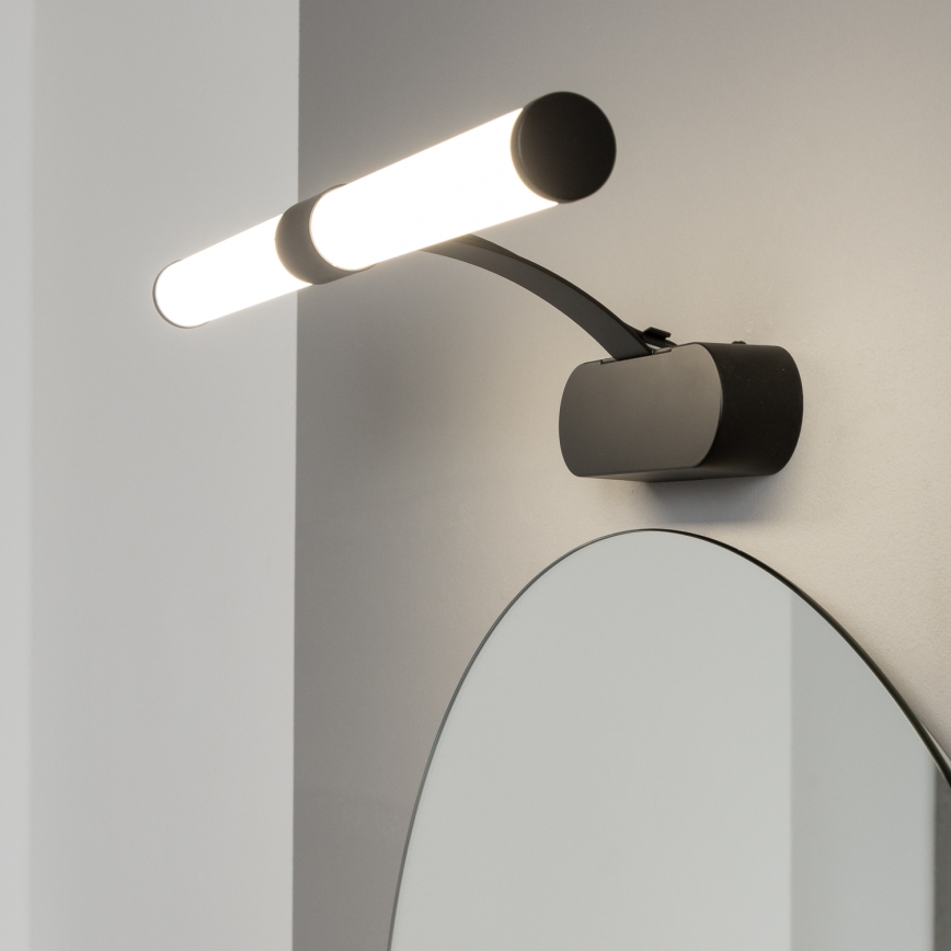 Brilagi - Oświetlenie łazienkowe do lustra 2 w 1 TUBEO LED/6W/230V 40 cm IP44 czarne