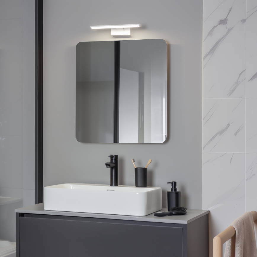 Brilagi - LED oświetlenie lustra łazienkowego 3 w 1 VESTRA LED/6W/230V 30 cm IP44 biały