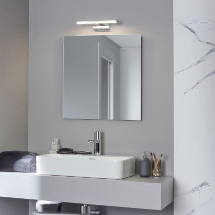 Brilagi - Oświetlenie LED do lustra łazienkowego 3 w 1 VESTRA LED/6W/230V 30 cm IP44 chrom błyszczący