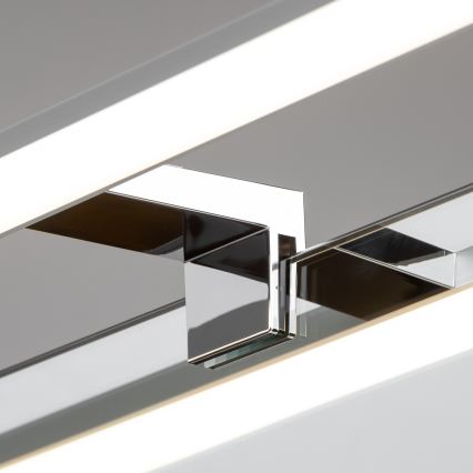Brilagi - Oświetlenie LED do lustra łazienkowego 3 w 1 VESTRA LED/6W/230V 30 cm IP44 chrom błyszczący