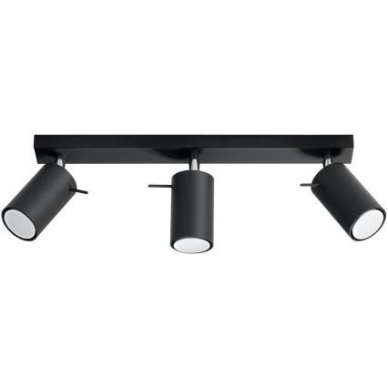 Brilagi -  LED Oświetlenie punktowe ASMUS 3xGU10/7W/230V czarne