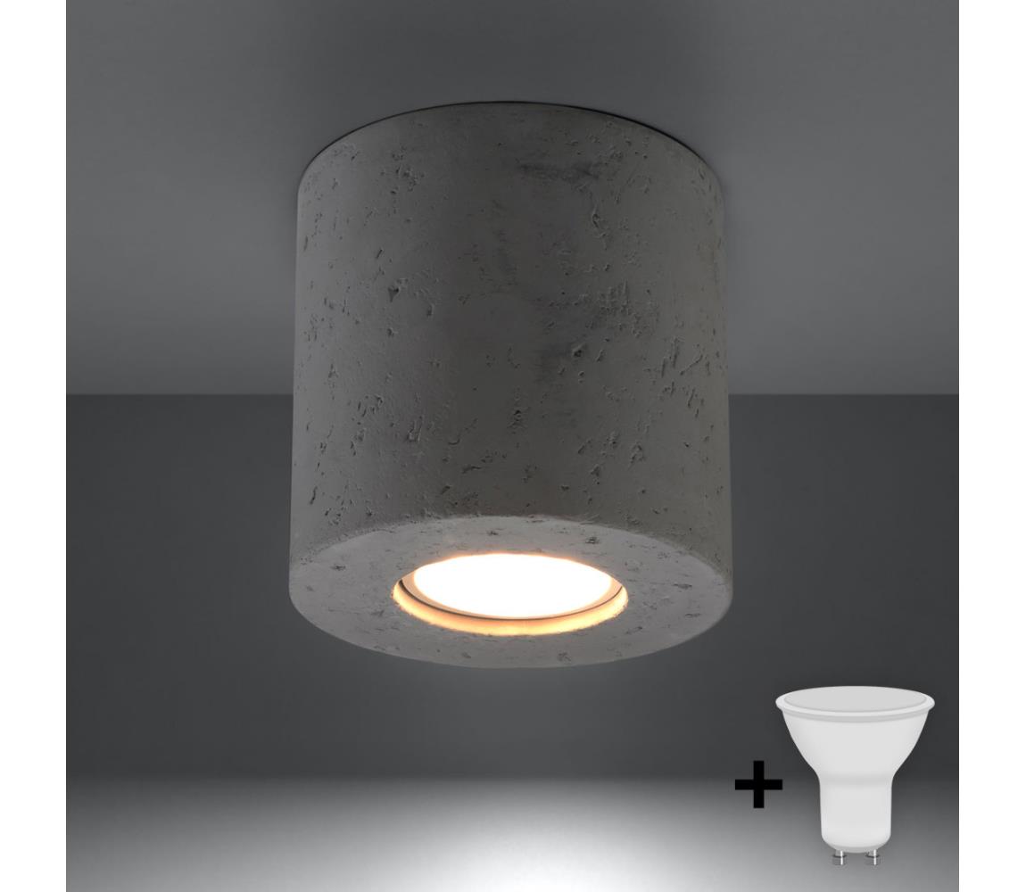 Brilagi - LED Oświetlenie punktowe FRIDA 1xGU10/7W/230V beton