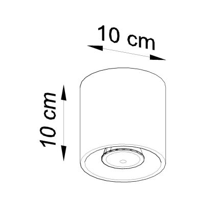 Brilagi -  LED Oświetlenie punktowe FRIDA 1xGU10/7W/230V białe