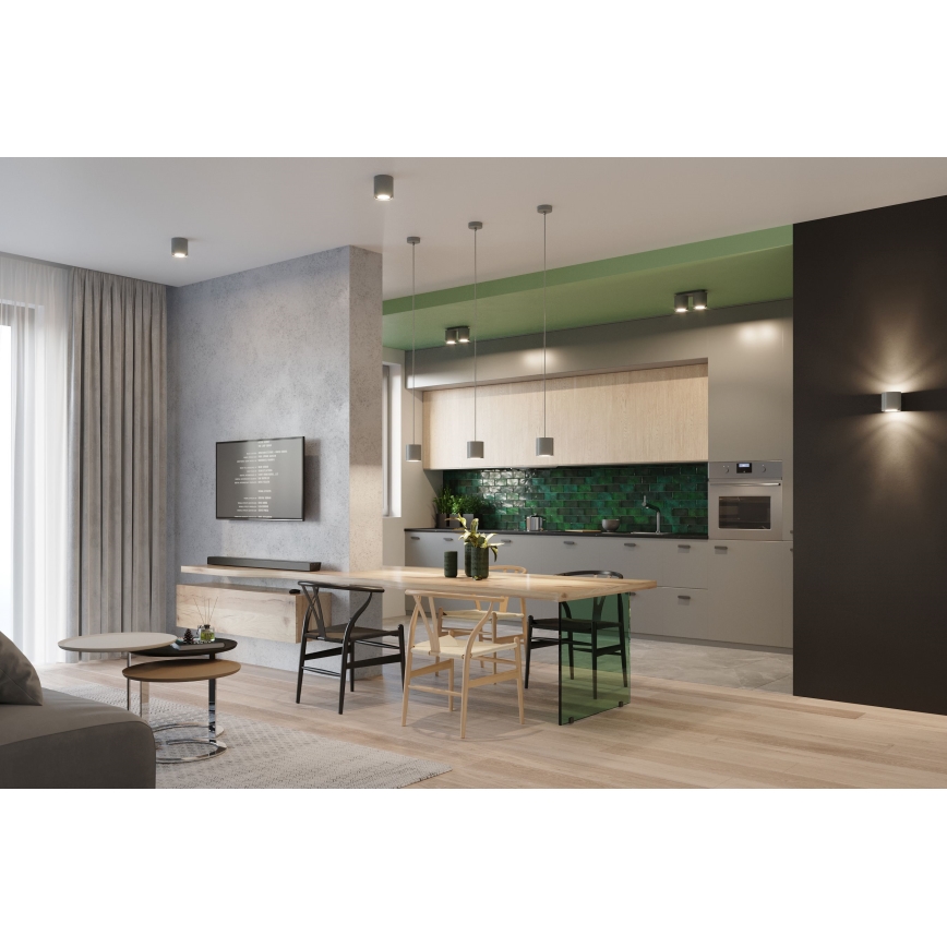 Brilagi -  LED Oświetlenie punktowe FRIDA 1xGU10/7W/230V szare
