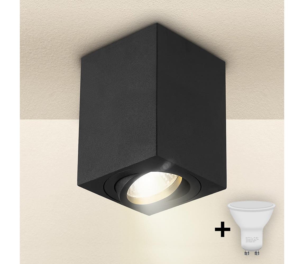 Brilagi - LED Oświetlenie punktowe MIA 1xGU10/30W/230V 100x80 mm czarne