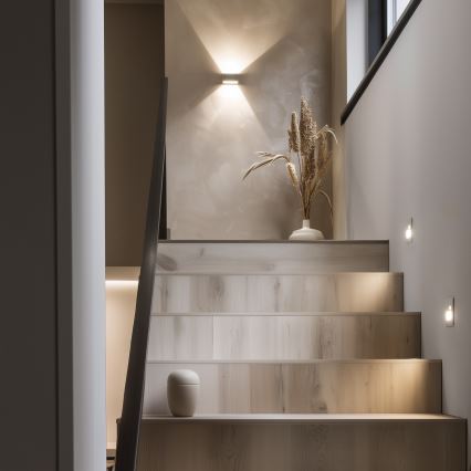 Brilagi - LED Oświetlenie schodowe z czujnikiem ruchu JACK LED/1,5W/230V 3000K/4000K/6500K biały