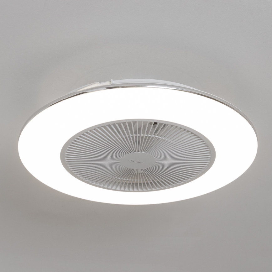 Brilagi - LED Oświetlenie ściemnialne z wentylatorem AURA LED/38W/230V 3000-6000K biały + pilot