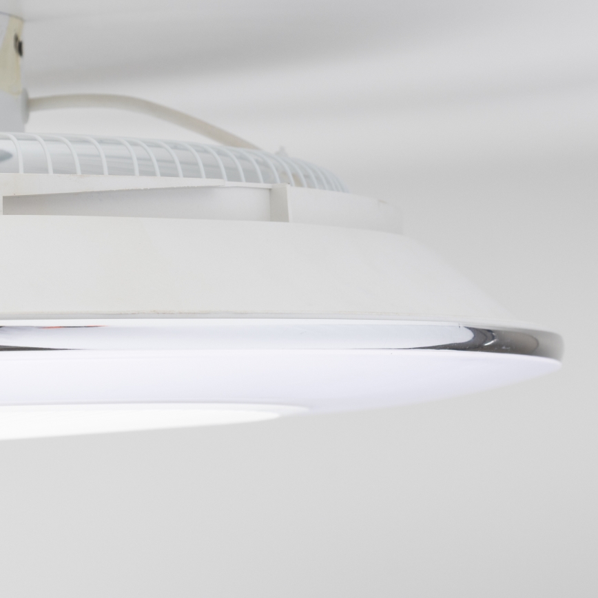 Brilagi - LED Oświetlenie ściemnialne z wentylatorem AURA LED/38W/230V 3000-6000K biały + pilot