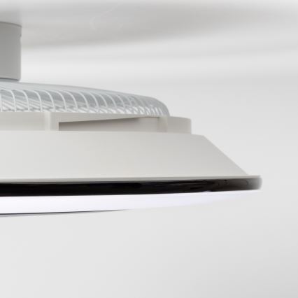 Brilagi - LED Oświetlenie ściemnialne z wentylatorem AURA LED/38W/230V 3000-6000K czarne + pilot