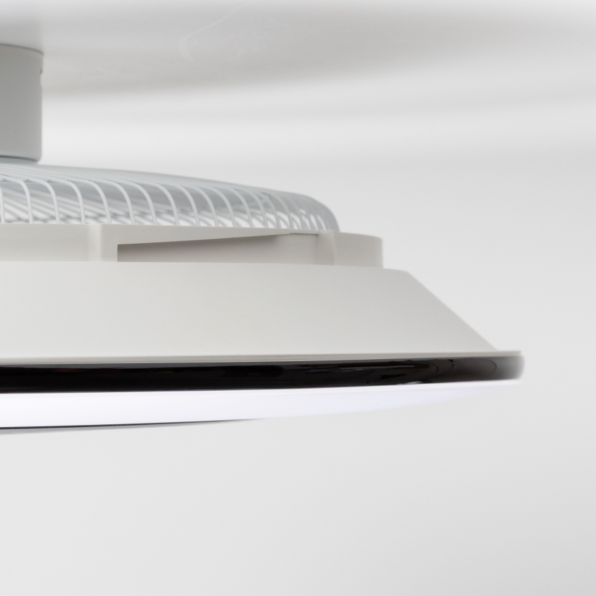 Brilagi - LED Oświetlenie ściemnialne z wentylatorem AURA LED/38W/230V 3000-6000K czarne + pilot