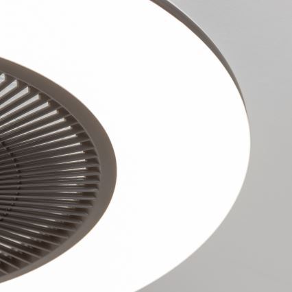 Brilagi - LED Oświetlenie ściemnialne z wentylatorem AURA LED/38W/230V 3000-6000K czarne + pilot