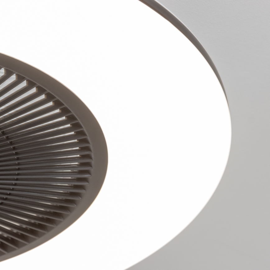 Brilagi - LED Oświetlenie ściemnialne z wentylatorem AURA LED/38W/230V 3000-6000K czarne + pilot