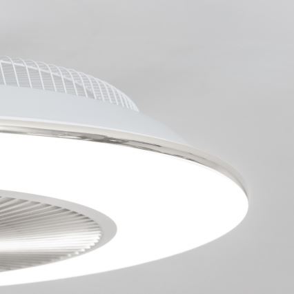 Brilagi - LED Oświetlenie ściemnialne z wentylatorem AURA LED/38W/230V 3000-6000K srebrne + pilot