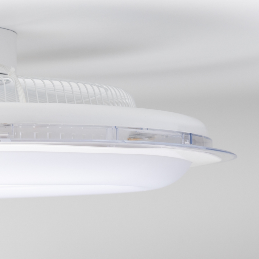 Brilagi - LED Oświetlenie ściemnialne z wentylatorem RONDA LED/48W/230V 3000-6000K białe + pilot