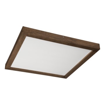 Brilagi - LED Oświetlenie sufitowe WOODY FRAME LED/40W/230V 60x60 cm IP44 orzech