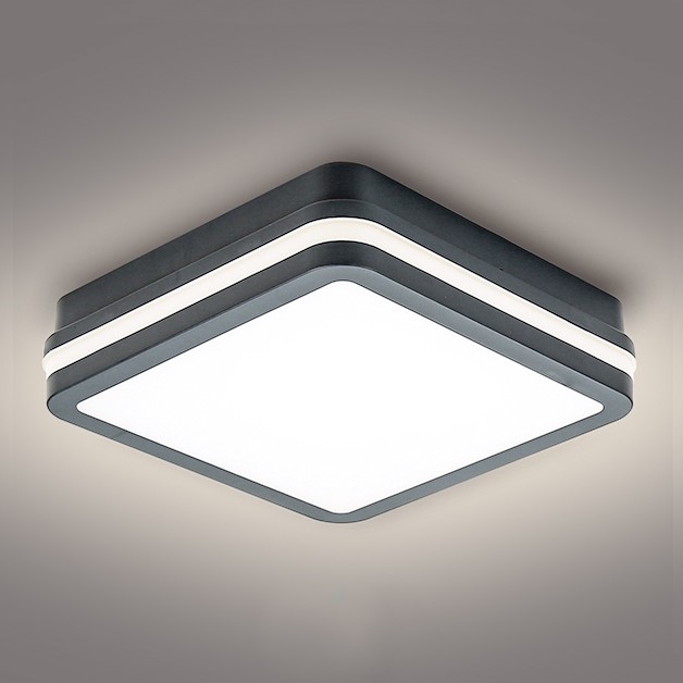 Brilagi - LED Oświetlenie zewnętrzne BENE LED/18W/230V 22x22 cm antracyt IP54