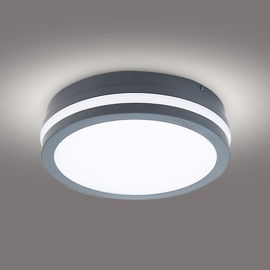 Brilagi - LED Oświetlenie zewnętrzne BENE LED/18W/230V śr. 22 cm antracyt IP54