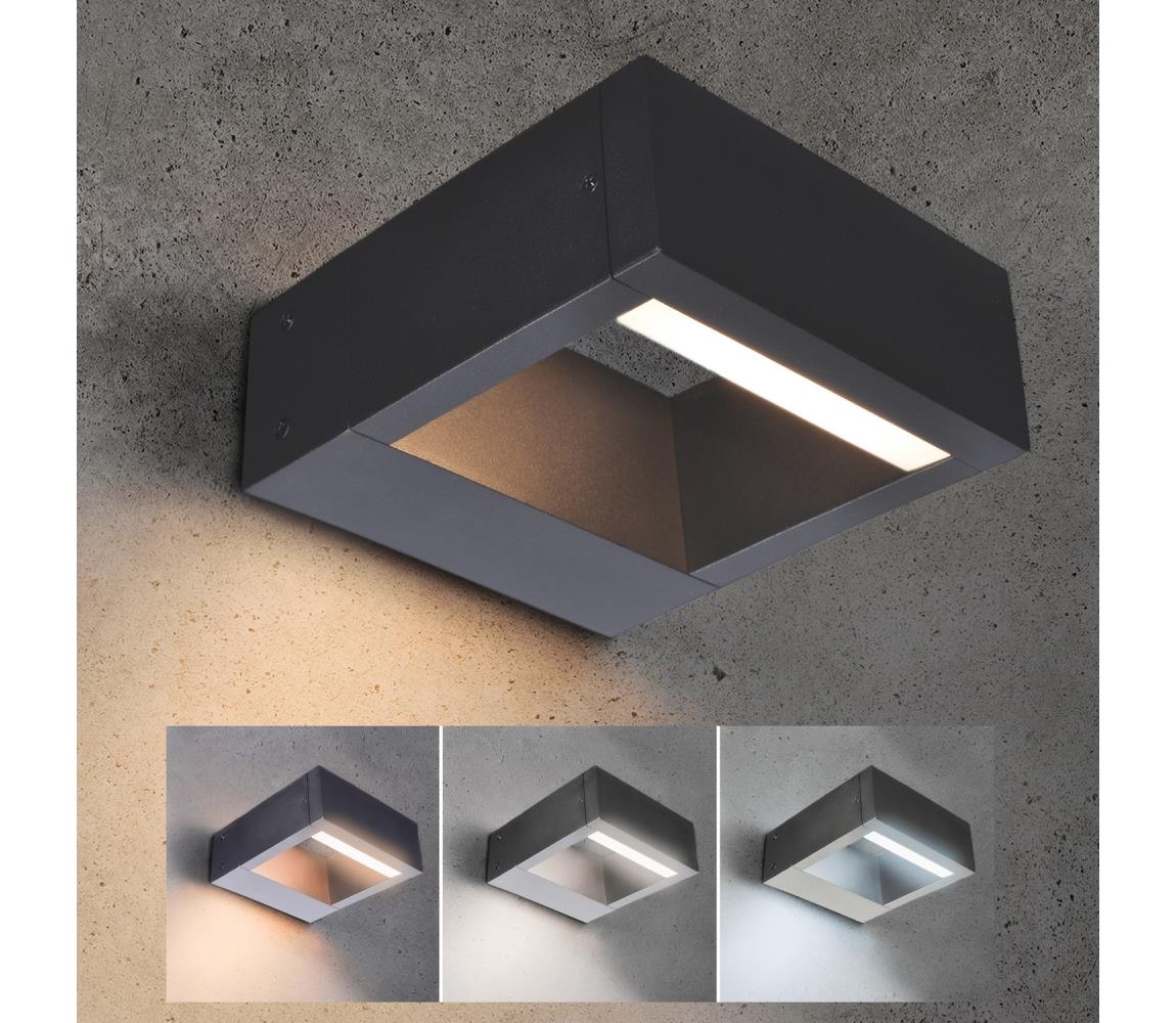 Brilagi - LED Oświetlenie zewnętrzne RAGUSA LED/7W/230V 3000/4000/6000K antracyt IP54