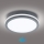Brilagi - LED Oświetlenie zewnętrzne z czujnikiem BENE LED/24W/230V śr. 26 cm antracyt IP54