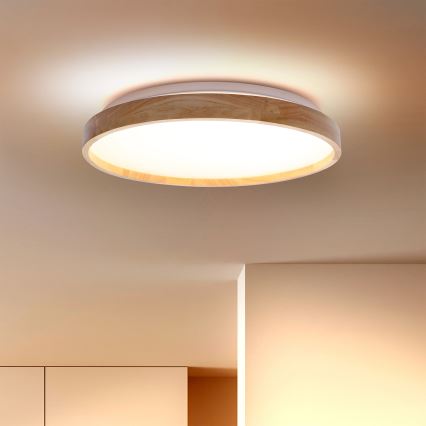 Brilagi - LED Plafon ALSON LED/24W/230V dąb