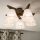 Brilagi - LED Plafon ANTHONY 5xE14/40W/230V dąb orzech/biały