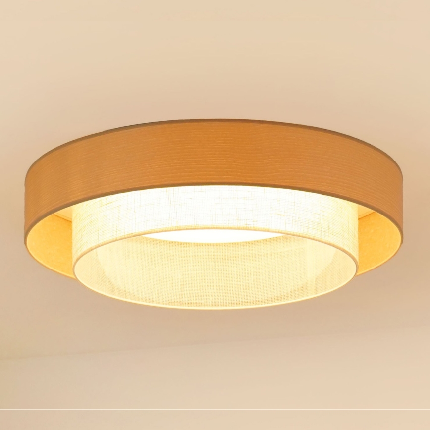 Brilagi - LED Plafon ARIZONA BOHO LED/26W/230V śr. 60 cm beżowy