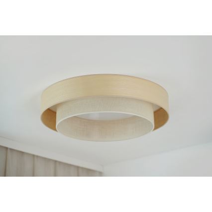 Brilagi - LED Plafon ARIZONA BOHO LED/26W/230V śr. 60 cm beżowy