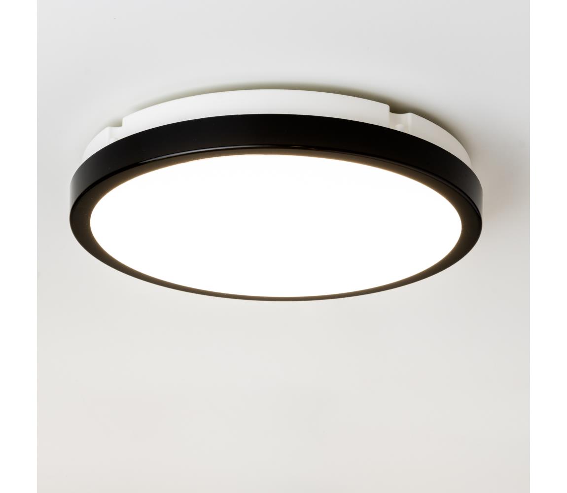 Brilagi - LED Plafon łazienkowy PERA LED/24W/230V śr. 28 cm IP65 czarny