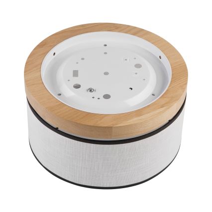 Brilagi - LED Plafon BELLADONNA 1xE27/15W/230V śr. 30 cm biały/dąb