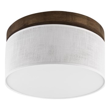 Brilagi - LED Plafon BELLADONNA 1xE27/15W/230V śr. 30 cm biały/dąb