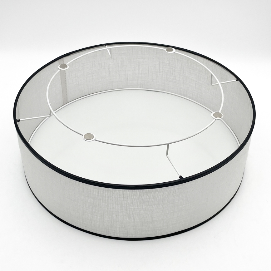 Brilagi - LED Plafon BELLADONNA 2xE27/15W/230V śr. 40 cm biały/dąb