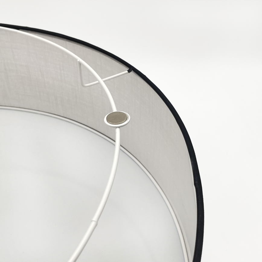 Brilagi - LED Plafon BELLADONNA 3xE27/15W/230V śr. 50 cm biały/dąb