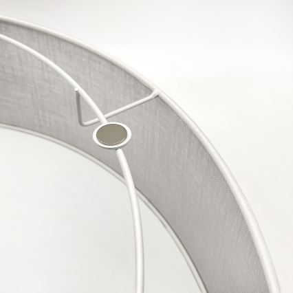 Brilagi - LED Plafon BELLADONNA 3xE27/15W/230V śr. 50 cm biały/dąb wiśnia