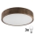 Brilagi - LED Plafon CARVALHO 3xE27/60W/230V dąb śr. 47 cm