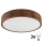 Brilagi - LED Plafon CARVALHO 3xE27/60W/230V dąb wiśnia śr. 47 cm