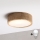 Brilagi - LED plafon CARVALHO MODERN 1xE27/60W/230V śr. 27,5 cm dąb