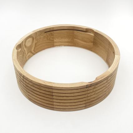 Brilagi - LED plafon CARVALHO MODERN 1xE27/60W/230V śr. 27,5 cm dąb