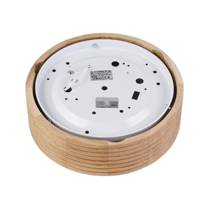 Brilagi - LED plafon CARVALHO MODERN 1xE27/60W/230V śr. 27,5 cm dąb